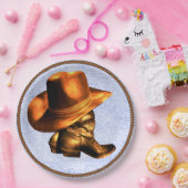 PET EN BOOTS PAPIEREN BORDJE (Feest)