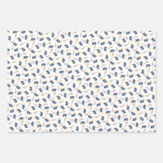 Pet en Diploma Afstuderen Inpakpapier Vel (Voorkant 2)