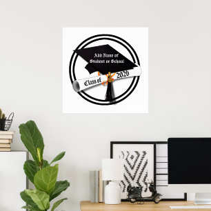 Pet en Diploma Klasse van 2026 Afstuderen Poster