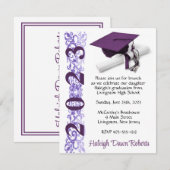 Pet en diplomatie, Paars Afstuderen Kaart (Voorkant / Achterkant)