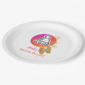 Pet en Mittens Winter Season Bright Papieren Bordje (Gekanteld)