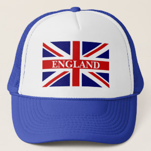 Pet Engeland met vlag van britse vakbonden