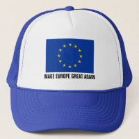 Pet EU-vlag | EUROPA WEER GROOT MAKEN