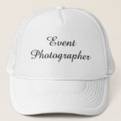 pet "Event Photographer" (Voorkant)