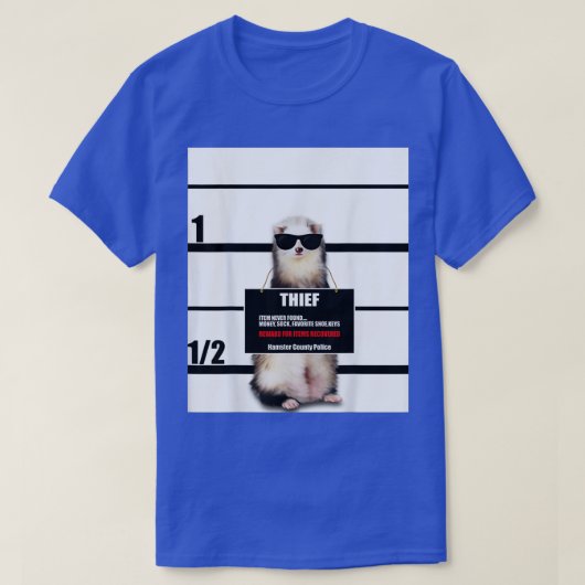 Pet Ferret Funny Ferret T-shirt (Design voorkant)