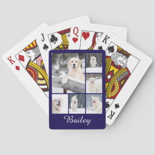 Pet-foto aangepast pokerkaarten