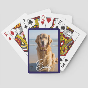 Pet-foto aangepast pokerkaarten
