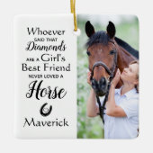 Pet foto van Pet Keramisch Ornament (Voorkant)