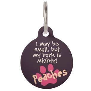 Pet Funny Humor, Paws, Naam, Telefoon Donker Paa Huisdierpenning
