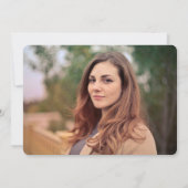 Pet gaat het zwarte moderne Afstuderen omlaag Kaart (Achterkant)