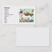 Pet-groep Visitekaartje (Voorkant / Achterkant)