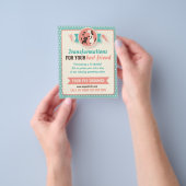 Pet Groomer Flyer - dubbelzijdig (Hand)