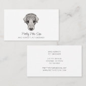 Pet Groomer Hond Spa Visitekaartje (Voorkant / Achterkant)