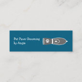 Pet Groomer Schattigee eenvoudige Visitekaartjes (Voorkant)