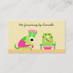 Pet Groomer Visitekaartje