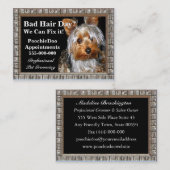 Pet Grooming Poochie Professional Visitekaartje (Voorkant / Achterkant)