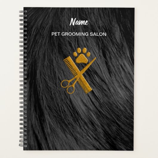 Pet grooming salon planner (Voorkant)