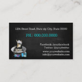 Pet Grooming Salon Visitekaartje (Achterkant)