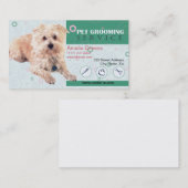 Pet grooming service visitekaartje (Voorkant / Achterkant)
