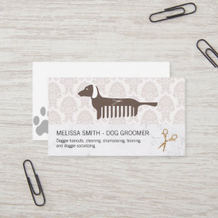 Pet Grooming Visitekaartje