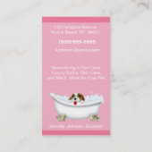 Pet Grooming Visitekaartje (Achterkant)