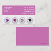 Pet Grooming Visitekaartjes (Voorkant / Achterkant)