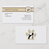 Pet Grooming Visitekaartjes (Voorkant / Achterkant)