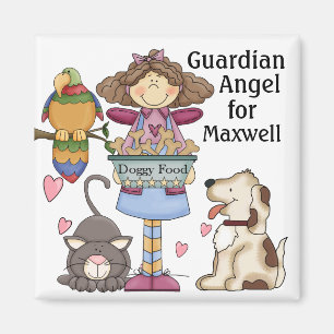 Pet Guardian Angel Magnet van SRF Magneet