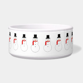 Pet het sneeuw voerbakje