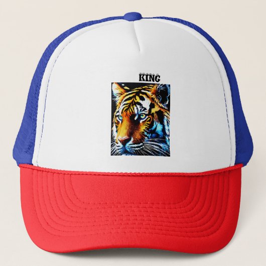 Pet in tijgerontwerp (Voorkant)