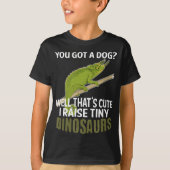 Pet Jackson's Chameleon Reptile Herpetologist Grap T-shirt (Voorkant)