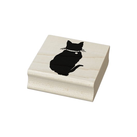 Pet kat Rubber stempels (Stempel)