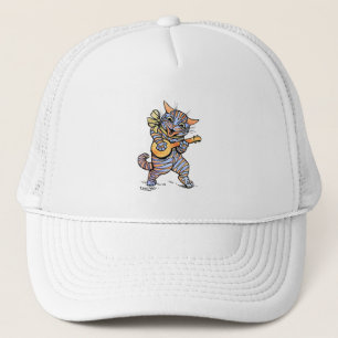 Pet: Kat van Louis Wain Trucker Pet