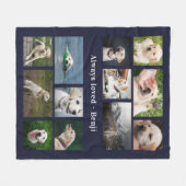 Pet Keepsake Fleece Deken (Voorkant (Horizontaal))