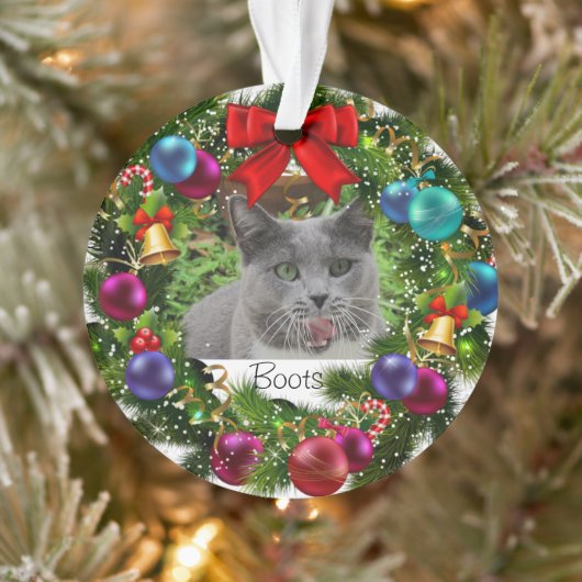 Pet Kerstacrylversier Ornament (Boom)