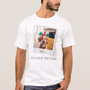 Pet kerstfeestdag foto Persoonlijk T-shirt