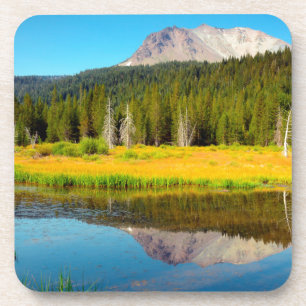 Pet Lake in Lassen Volcanic National Park Onderzetter