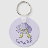 Pet Lila Sleutelhanger (Voorkant)
