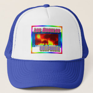 pet "Los Angeles California Sunset Palm Trees"