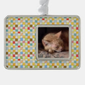 PET LOVE Framed Horizontaal Ornament / Quilt (Voorkant)