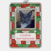 PET LOVE ingelijst Vert Ornament + Tekst / Mozaïek (Voorkant)