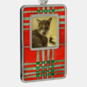 PET LOVE Ingelijste Verticaal Ornament / RedScott (Rechts)