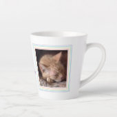 PET LOVE Latte Mok + Tekst / Regenboog (Rechts)