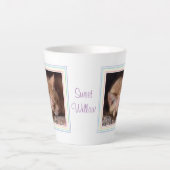 PET LOVE Latte Mok + Tekst / Regenboog (Voorkant)