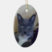 PET LOVE Oval Ceramic Ornement (Droite)