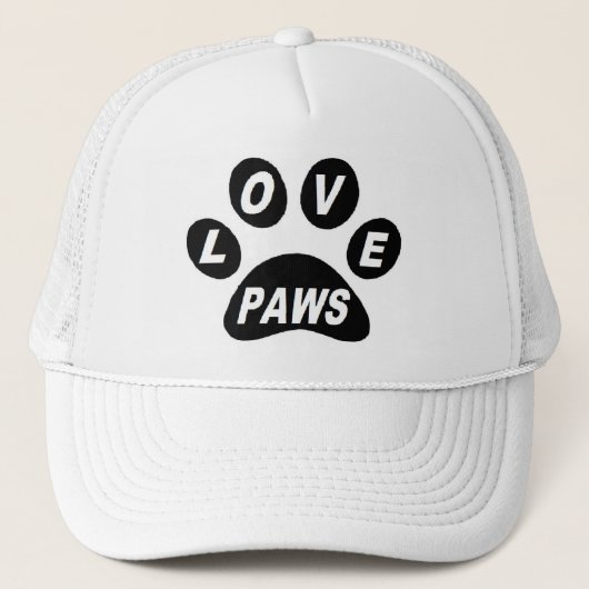 Pet Love Paws on Paws Black (Voorkant)