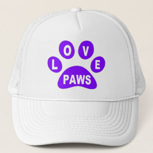 Pet Love Paws op Paws Paars
