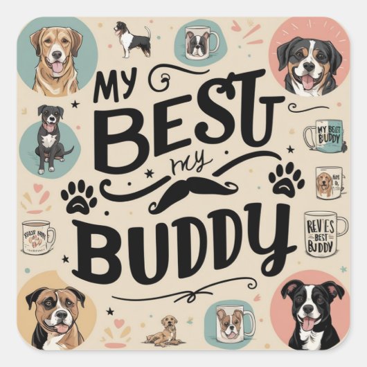 Pet Love Sticker (Voorkant)