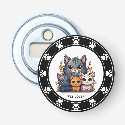 Pet Lover Bottle Opener (Voorkant)