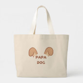 Pet Lover canvas tas (Achterkant)